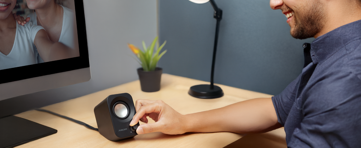 FUNLOGY Speaker Seamless Volume Dial