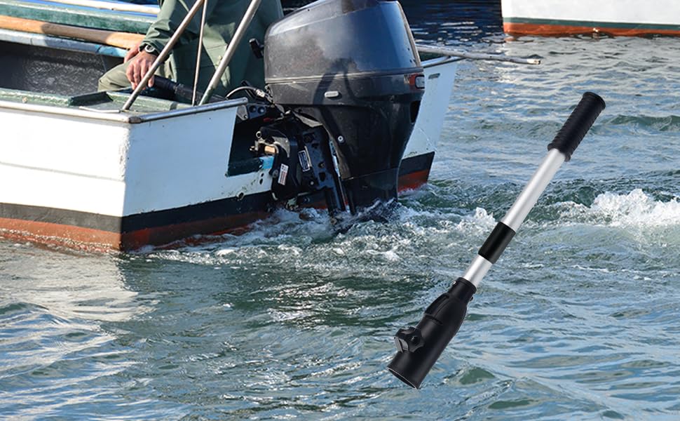 Besramtic Tiller Handle Extension for Outboard Trolling