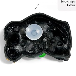 The weighted bases and suction cups of the realistic aquatic plants