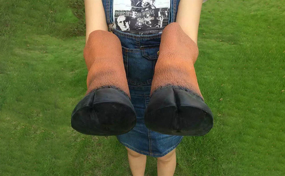 Latex Rubber Horse Hooves Gloves