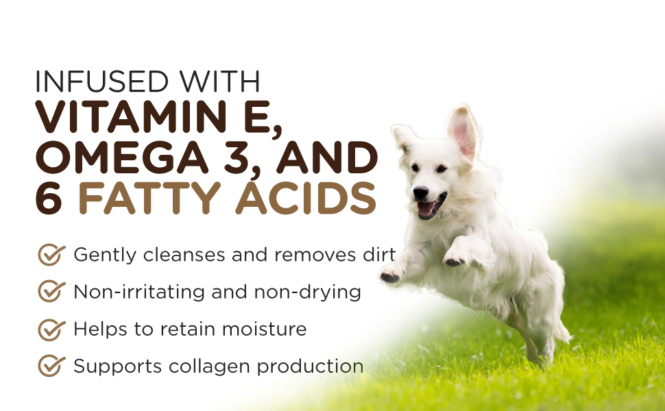 Wagzer Pets Deshedding Dog Shampoo Infused with Coconut