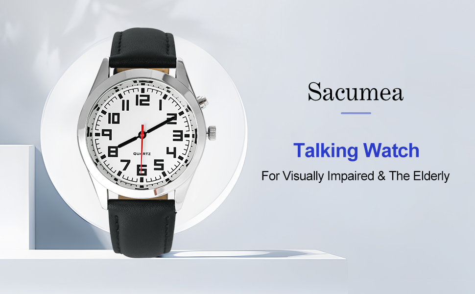 Sacumea Talking Watches for The Blind Men, Chime
