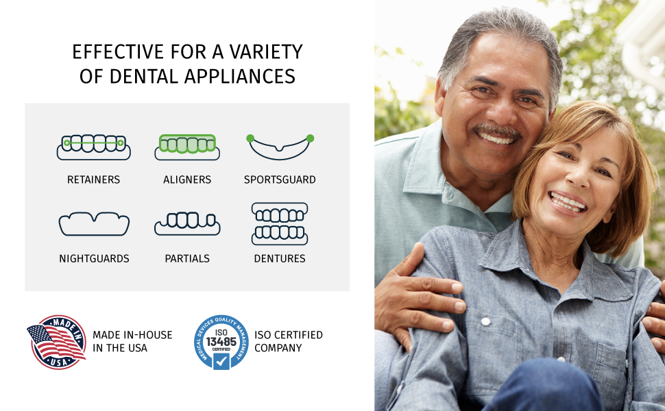 TCS Fresh Dental Appliance Cleaning Soft Bristle