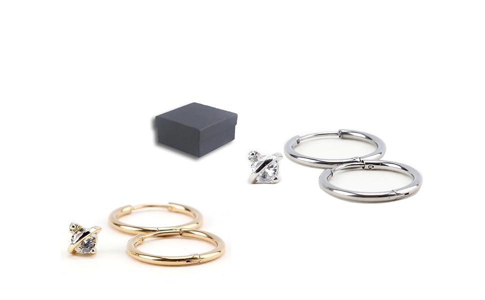 Amazon.com: 3Pcs Set Saturn Stud Earrings Anime Oosaki Nana