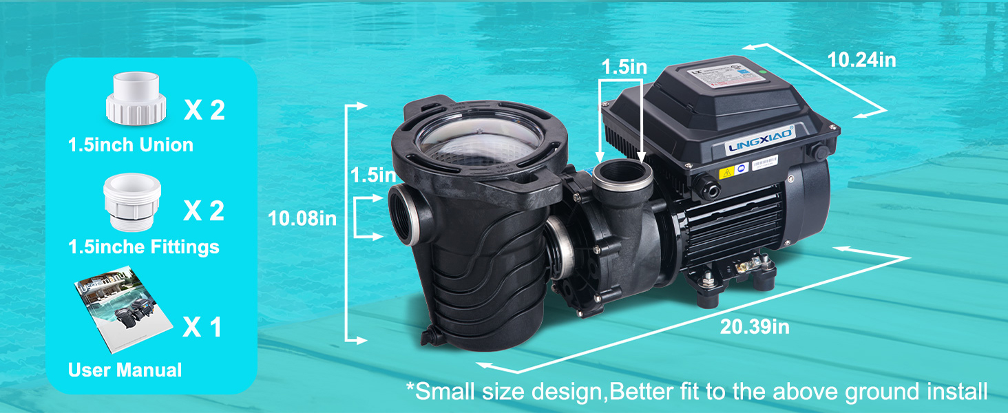 1hp variable speed pool pumps above ground 115v above ground pool pump