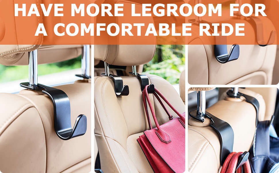 4 Pis Car Backrest Hanger 5 Keep Your Car Organized