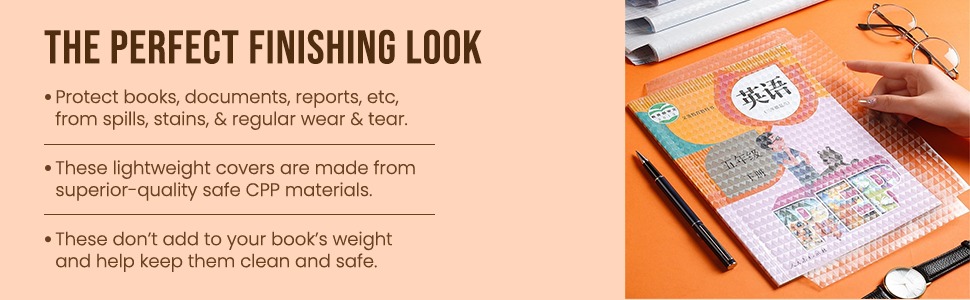 Waterproof School Textbook Protective Case Cover