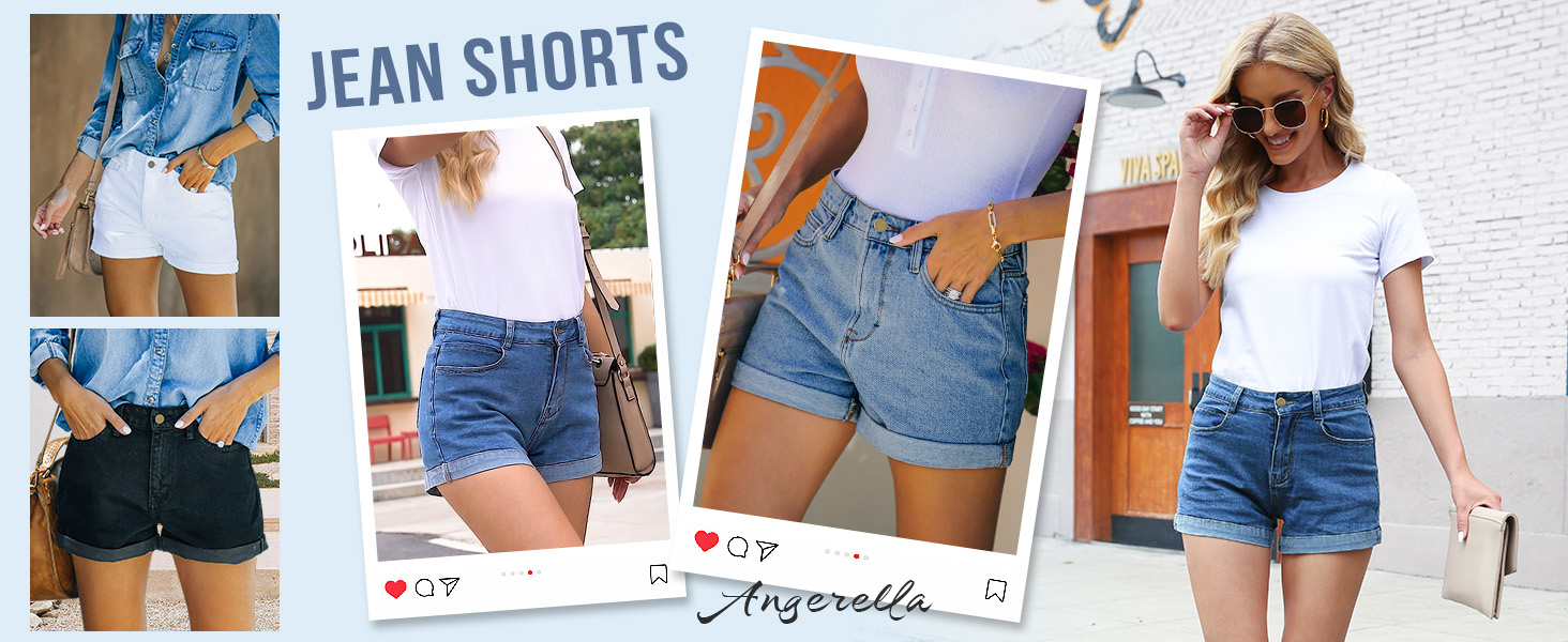 Denim Shorts for Women, Summer Outfits for Women, Summer-ready Fashion