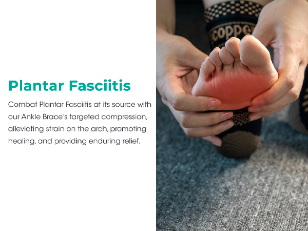 copper ankle brace support for women men ankle brace for sprained ankle ankle compression sleeve