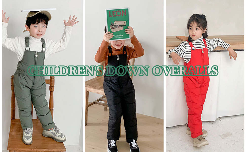 Toddler Snow Pants Baby Jumpsuit