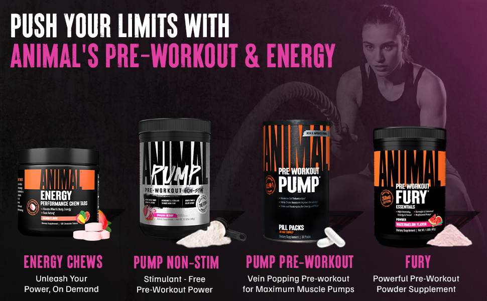 Animal Pump Non-Stim Pre-workout 