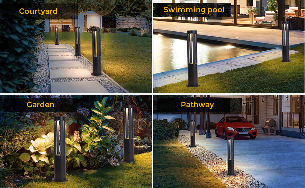 Outdoor Bollard Light