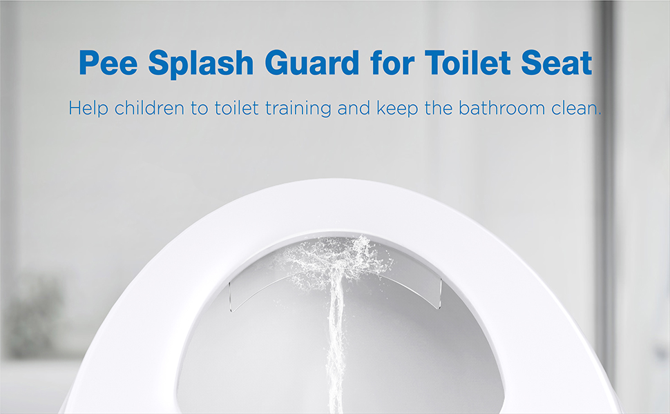 6 Pcs Urine Deflector for Toilet Seat, to Prevent Potty