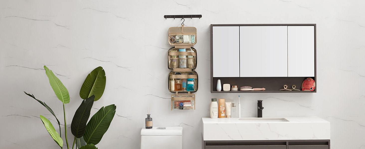 a bathroom with a toilet and a shelf