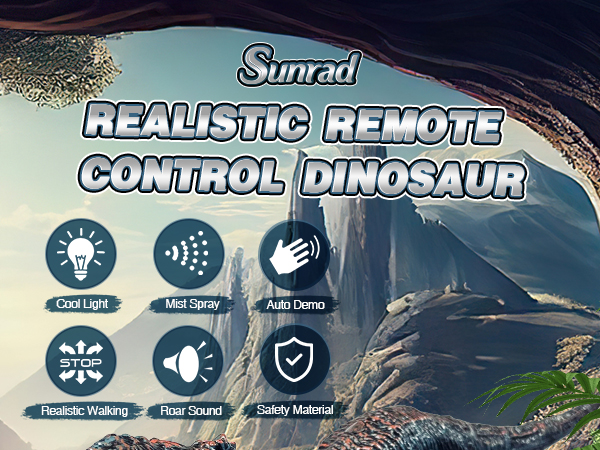 Remote Control Dinosaur Toys