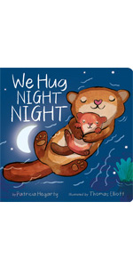 We Hug Night Night board book