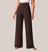 CRZ YOGA Womens Butterlift High Waisted Wide Leg Pants with Pockets 29