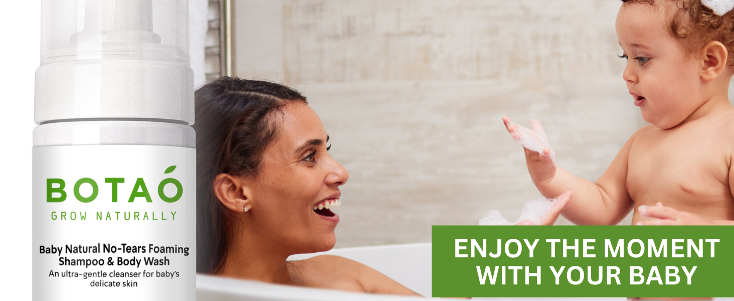 baby shampoo and body wash