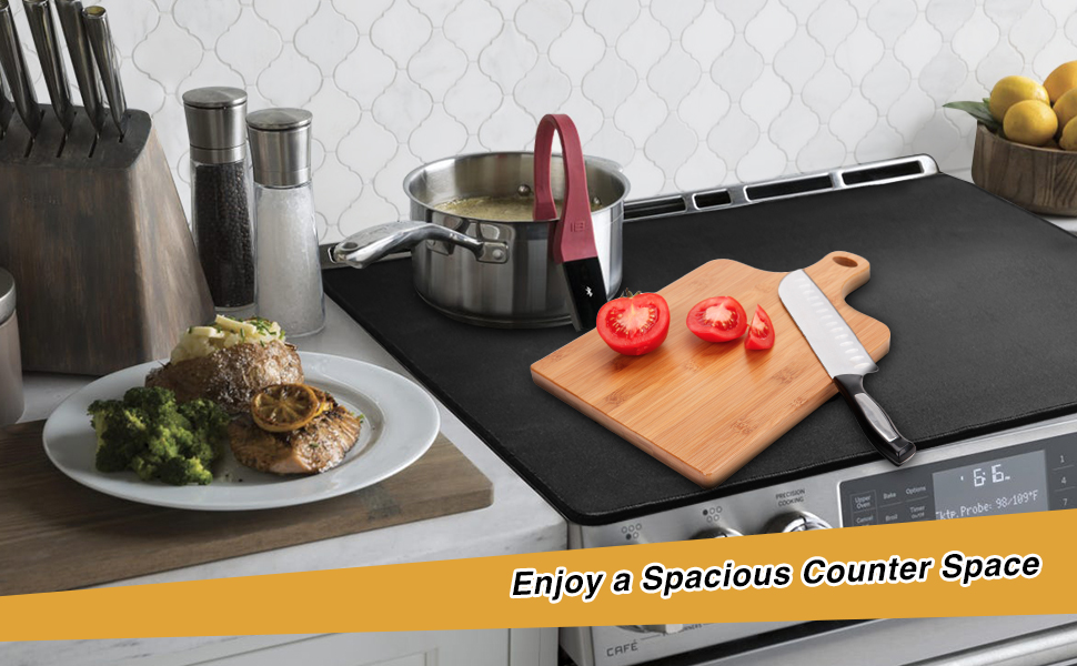 KITCHENRAKU KR Hob Cover, Splash Guard Kitchen Hob Cover, Cover