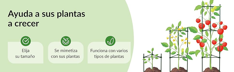 Jaula para tomates