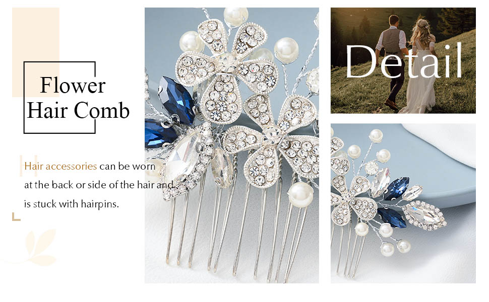 wedding hair comb