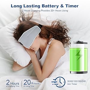Battery Long Lasting Sleep Mask