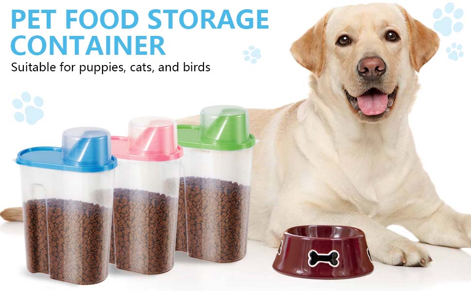 2lb/2.5L Pet Food Storage Container