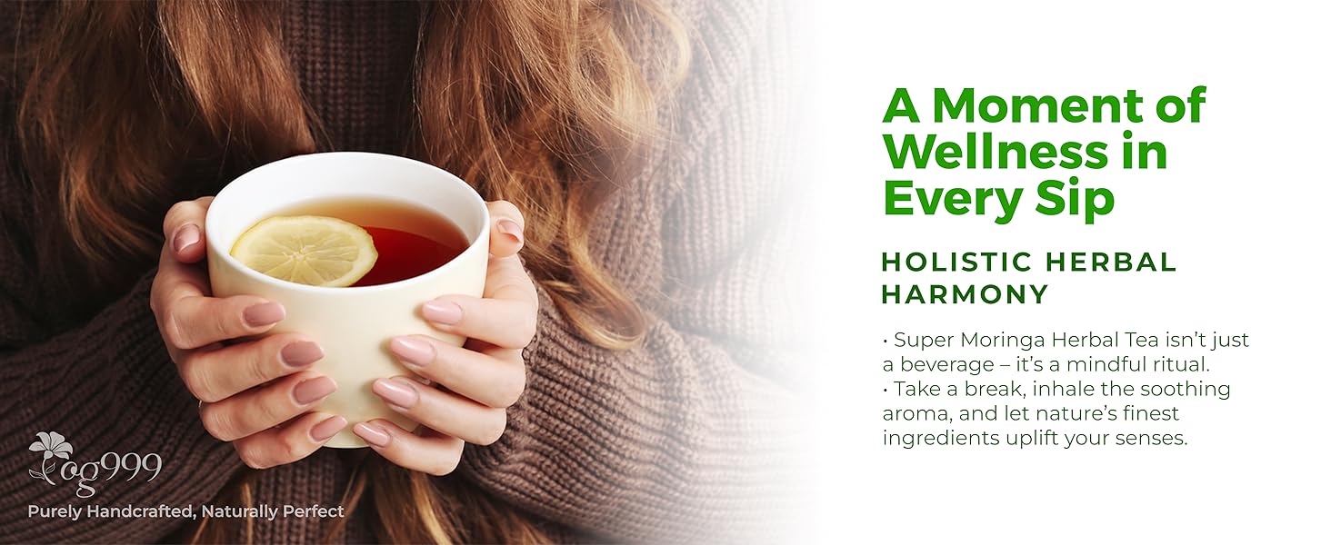 20 Tea Bags super moringa herbal tea