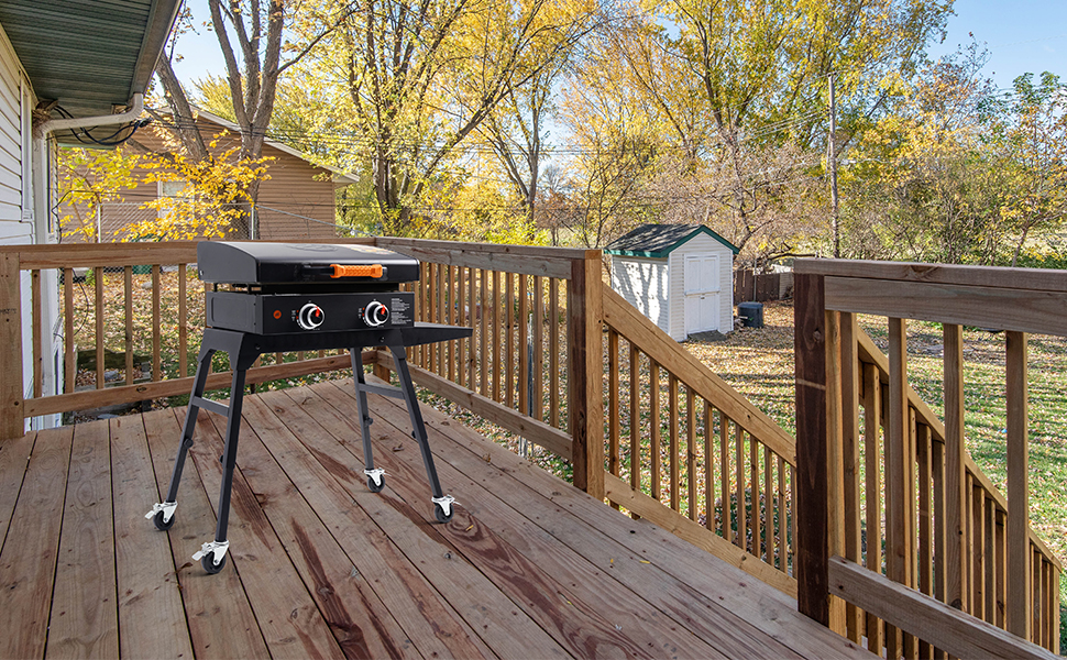 GRILLHOME 3 Inch Caster Wheels for Blackstone Griddle