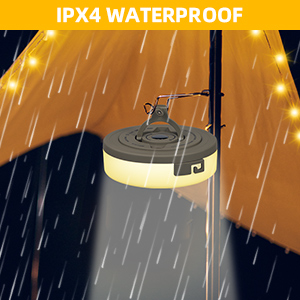 IPX4 Waterproof
