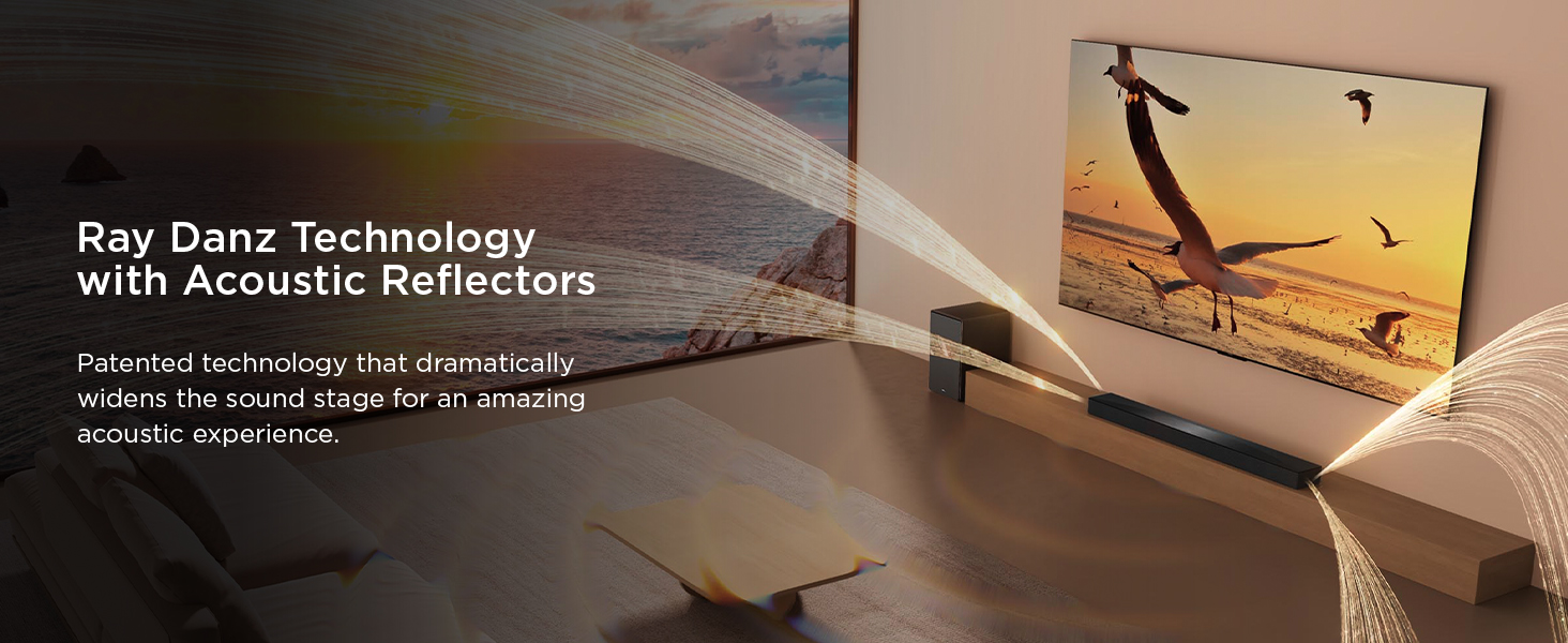 RayDanz Technology with Acoustic Reflectors