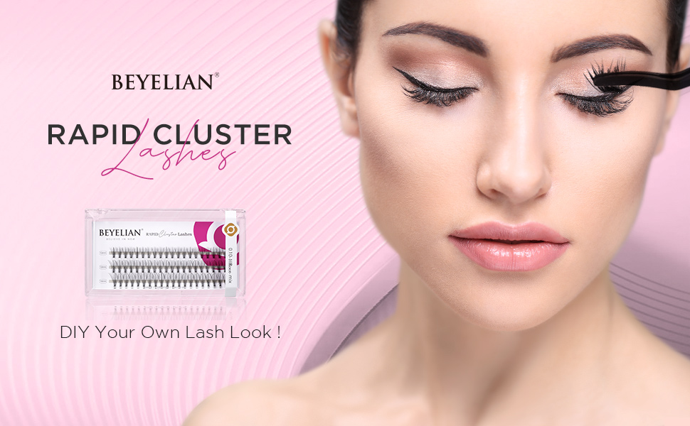 cluster lashes