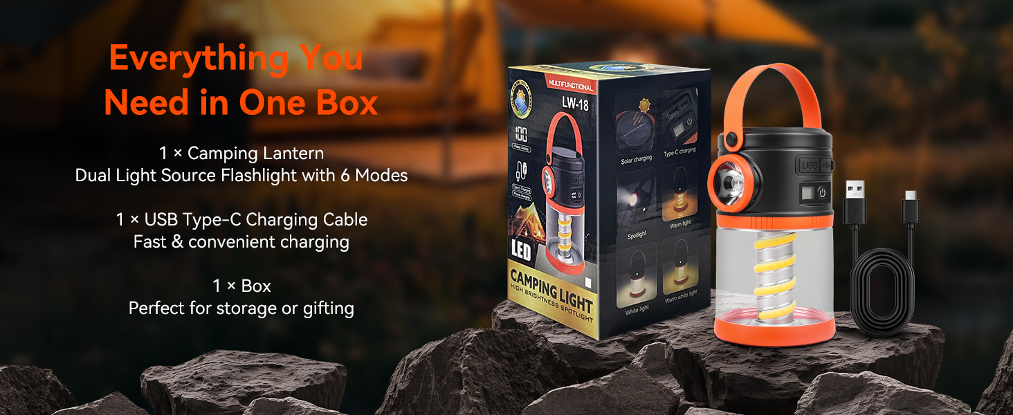 Camping Lantern Rechargeable
