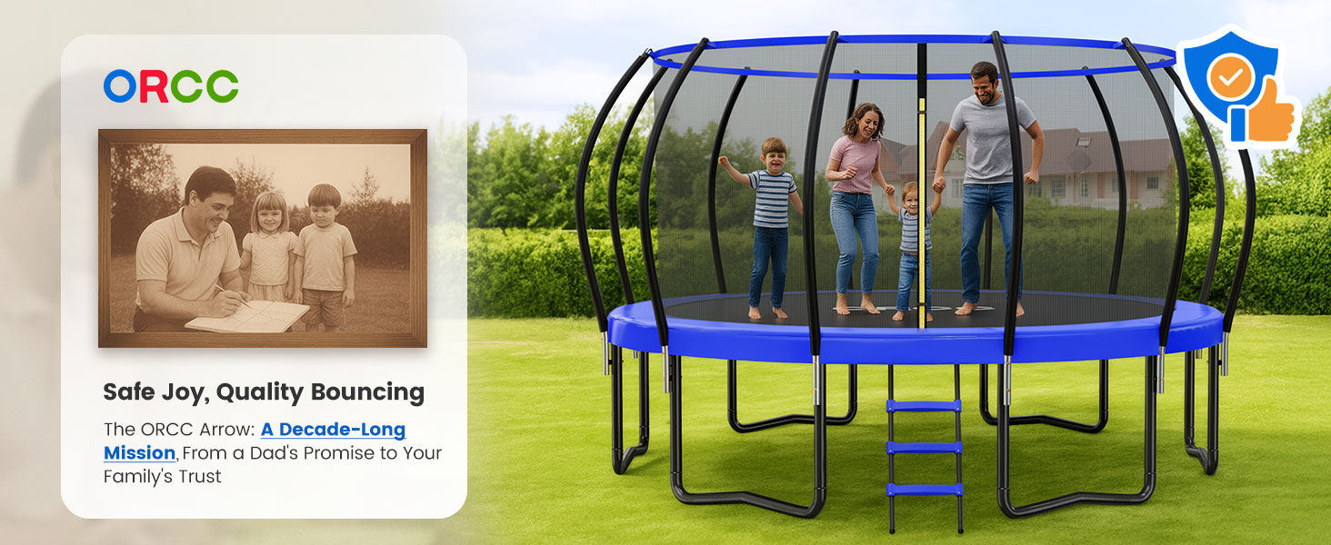 ORCC Kids Trampoline