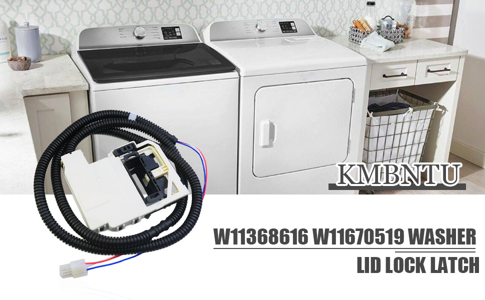 W11368616 Washer Lid Lock Latch Fit for Whirlpool
