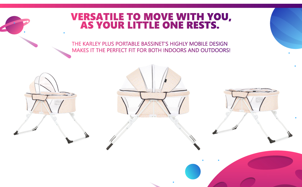 Dream On Me Karley Plus Baby Lightweight Compact