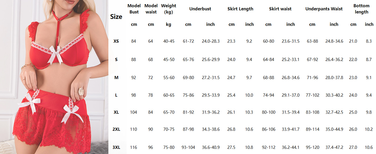 3 pack cute Lace lingerie sets for women sexy