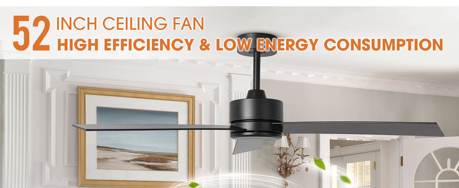 52 INCH CEILING FAN