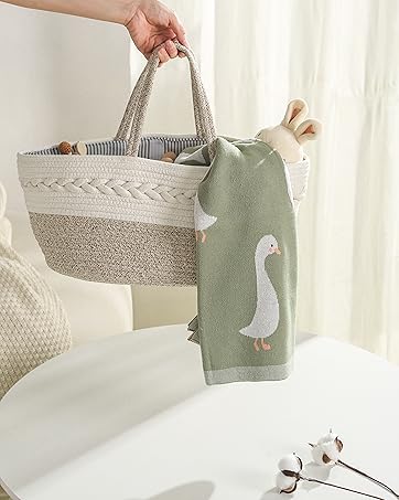 100% cotton baby blanket goose pattern