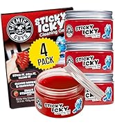 Chemical Guys Sticky Icky Car Cleaning Gel, Green Apple Scent - Detailing Kit, Automotive Dust Ca...