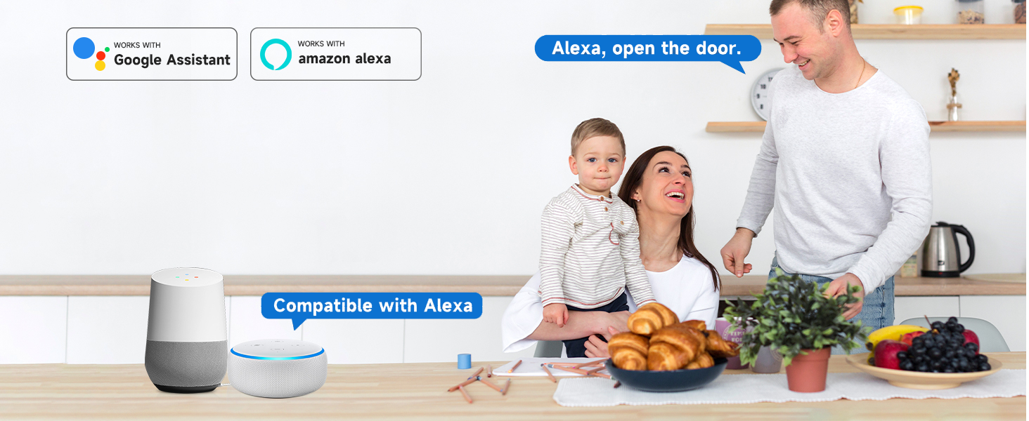 3D Smart Door Lock, Voice Command