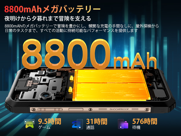 Amazon | Blackview BL9000 タフネススマホ 5G対応 SIMフリー スマホ