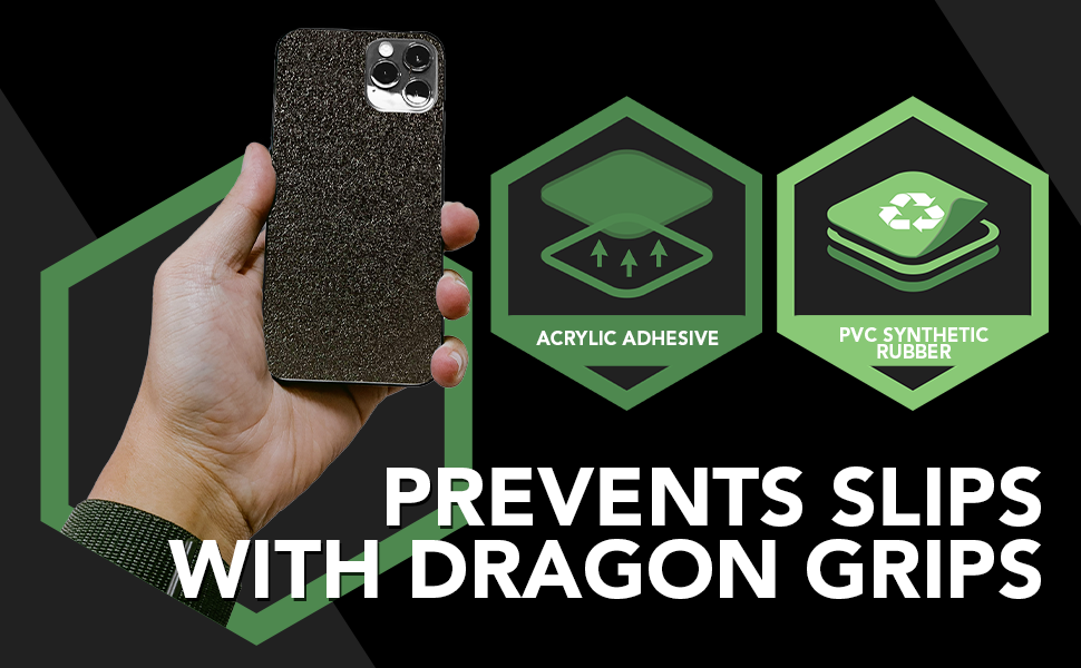 Grip Tape Cell Phone Grip Stickers Mouse Grip Tape. Black 5