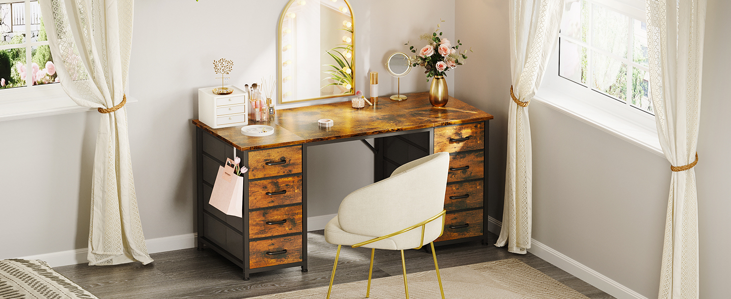 bureau avec rangement