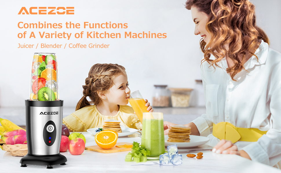 Acezoe 5 in 1 Smoothie Blender