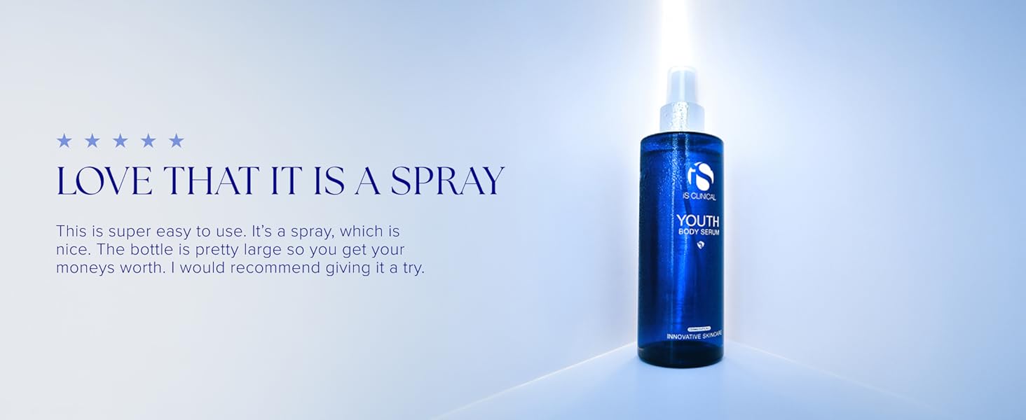 love that it is a spray super easy to use bottle large recommended giving it a try