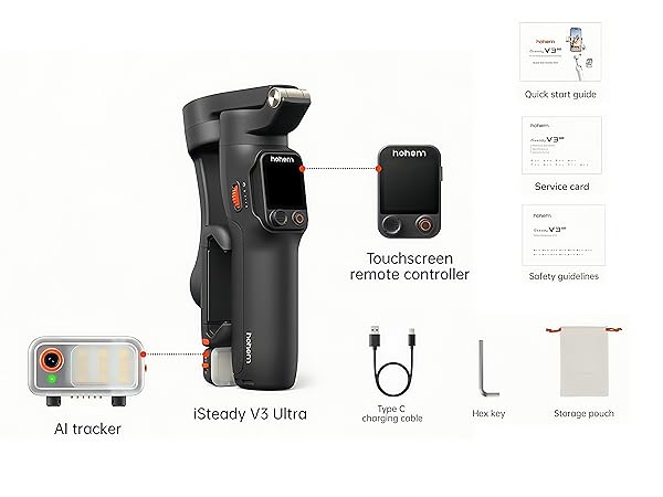 Amazon.com: hohem iSteady V3 Ultra Gimbal Stabilizer for iPhone