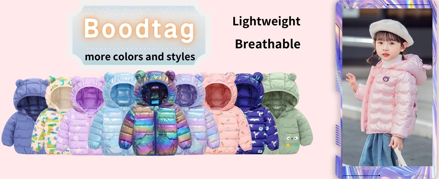 Infant warm Padded Jacket Cartoon Bear