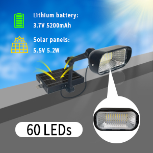 solar powered sign light