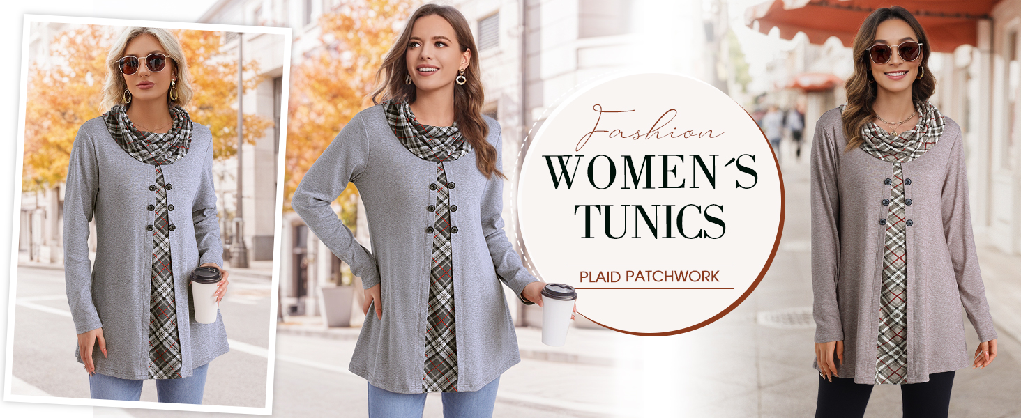 cowl neck tops for women